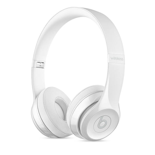 Beats Solo3 Wireless On-Ear Headphones Gloss White - Beats by Dr Dre